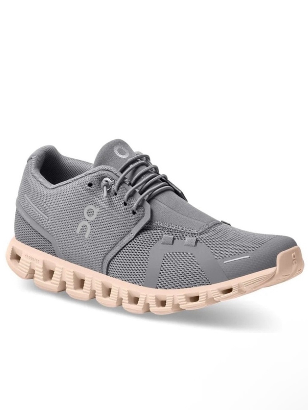 On Cloud 5 Running Athletic Shoes Dark Gray Zinc Shell Size 6.5